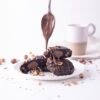 Chocolate Cookie with Nutella Filling & Hazelnuts