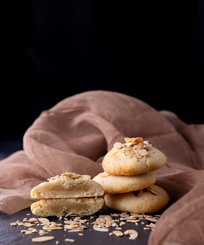 Almond Marzipan Filled Cookie