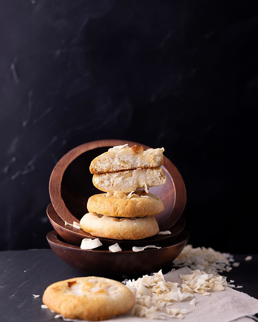 Coconut Cream Filled Cookie