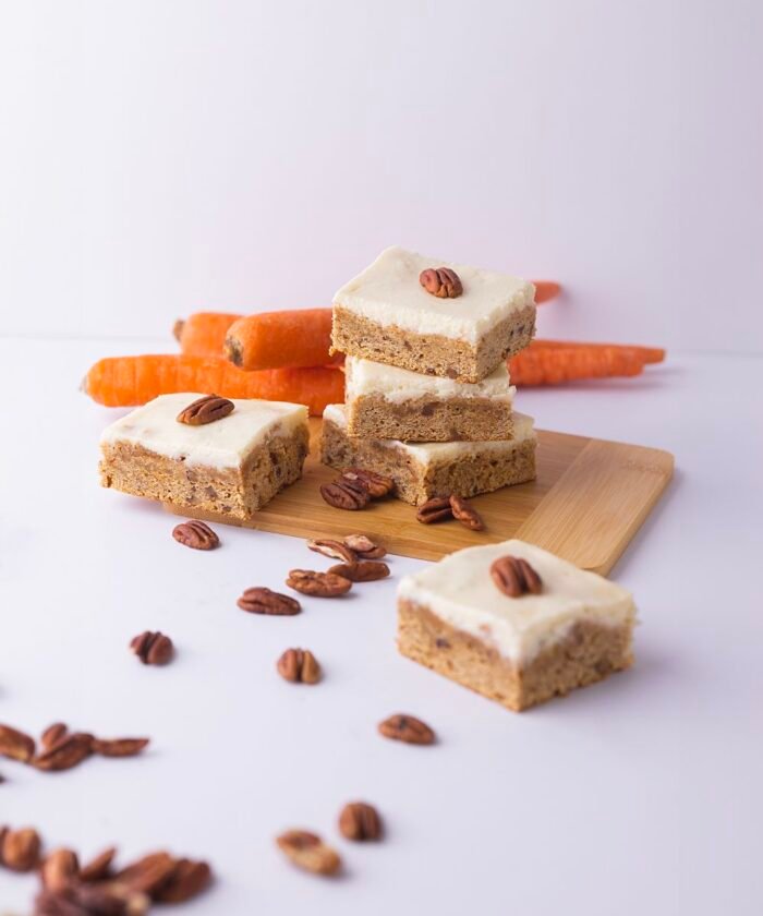 Carrot Cheesecake Slice