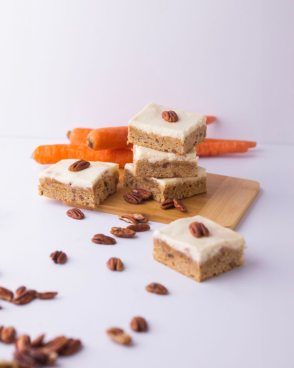 Carrot Cheesecake Slice