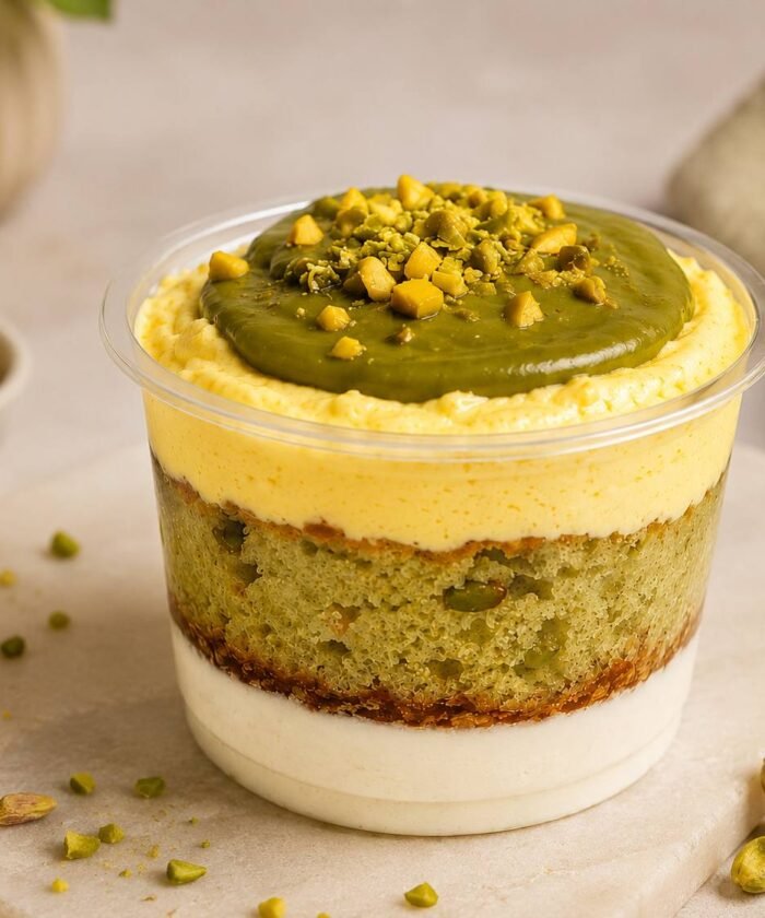 Golden Pistachio Saffron Jar
