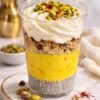 Saffron Pistachio High Protein Parfait